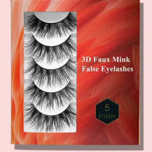 3D Faux Mink Glamour Pack (5 Pairs)