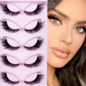 5-Pair 3D Faux Mink Lashes